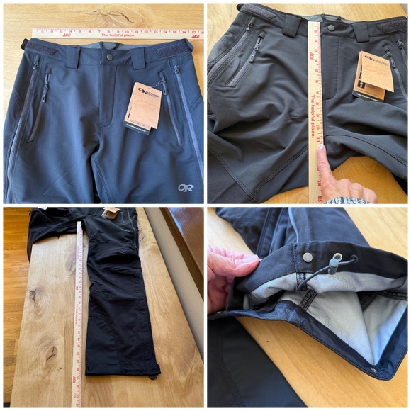 OUTDOOR RESEARCH MENS TRAILBBREAKER II SKI PANTS WIND RESISTANT BREATHABLE NWT M - Picture 10 of 11